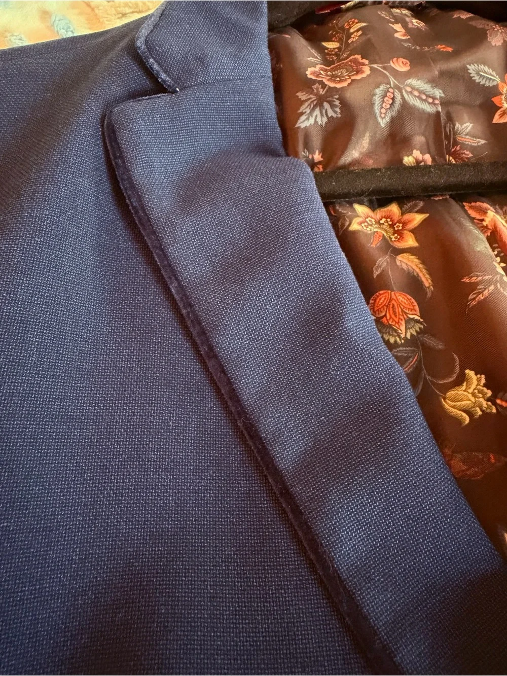 Lord & Taylor Royal Blue Two-Button Sport Coat